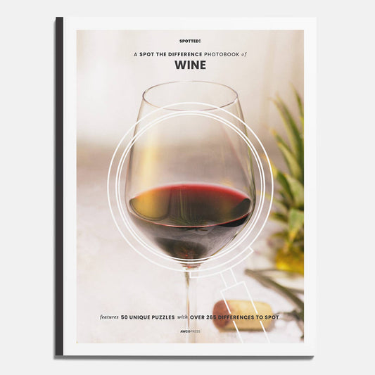 Wine Spot the Difference Puzzles, Activity Book, I Spy