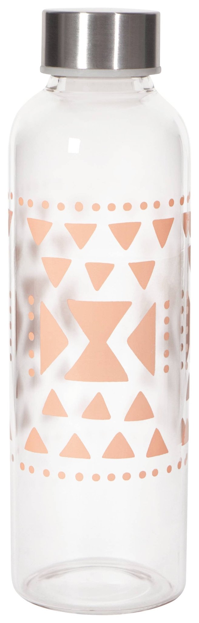 Danica Studio Pink Sustain Glass Water Bottle - vibeboxshop