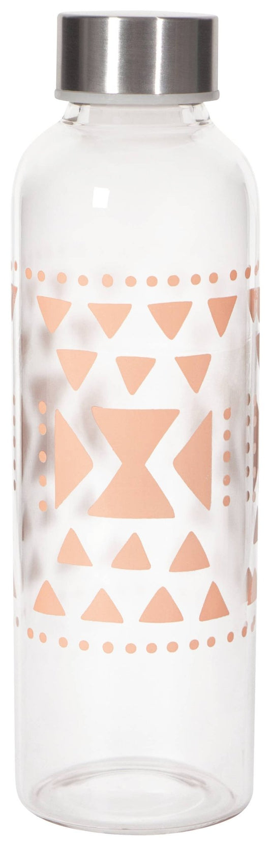 Danica Studio Pink Sustain Glass Water Bottle - vibeboxshop