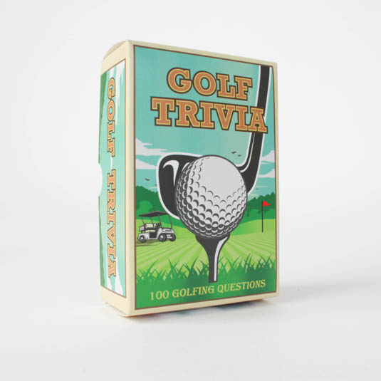 Golf Trivia Cards