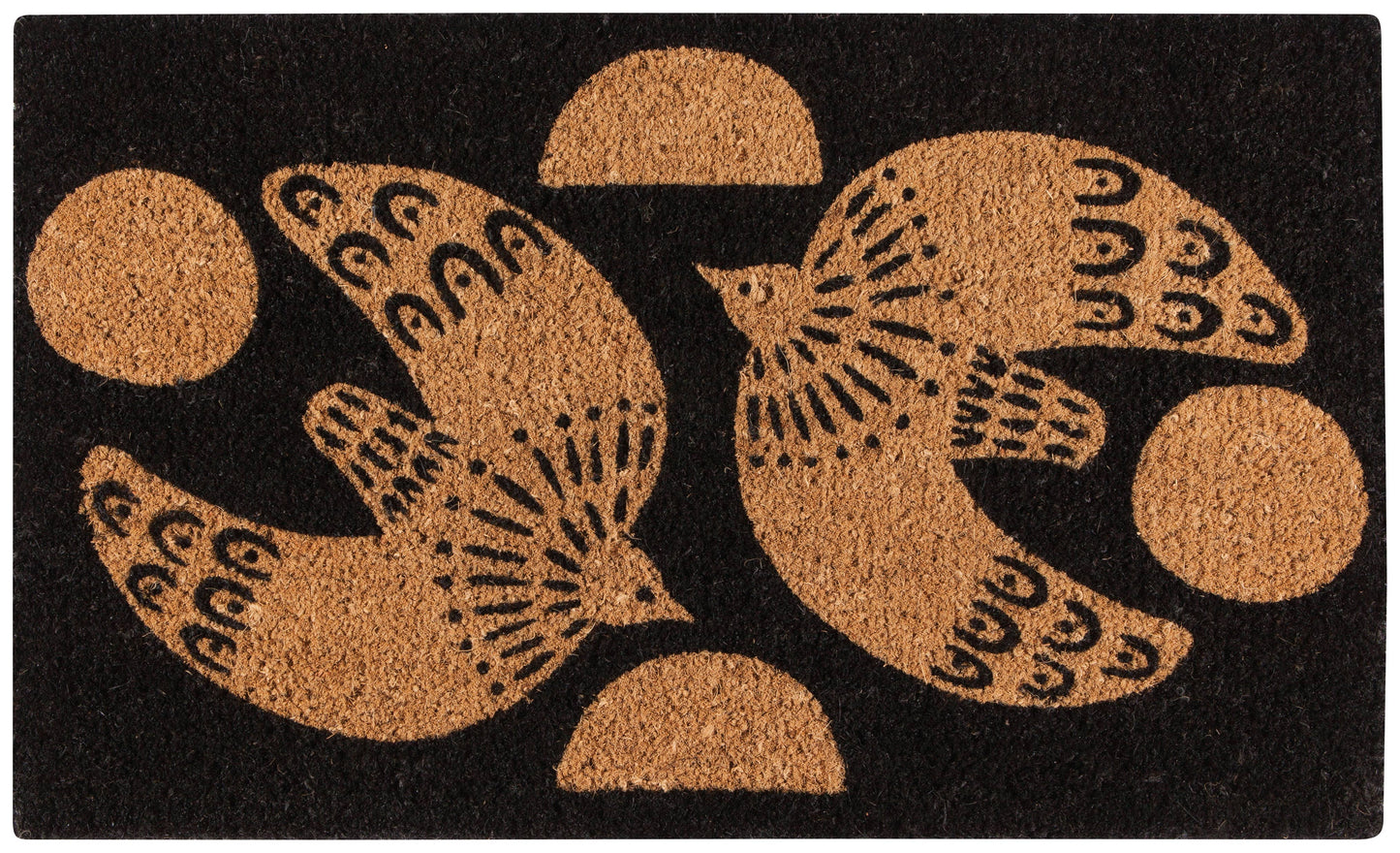 Danica Studio Myth Coir Fiber Printed Doormat, 18 x 30 in