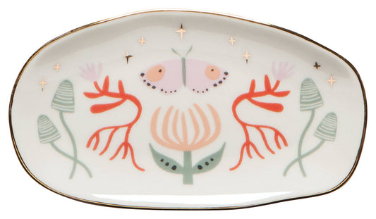 Far And Away Oval Trinket Tray - vibeboxshop