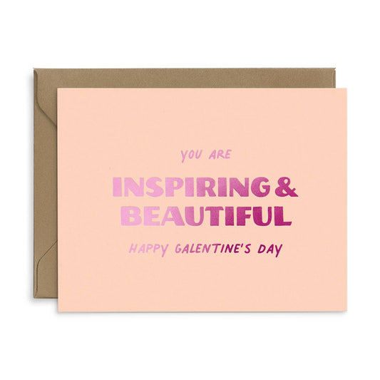 Inspiring & Beautiful Galentine's Day Card - vibeboxshop