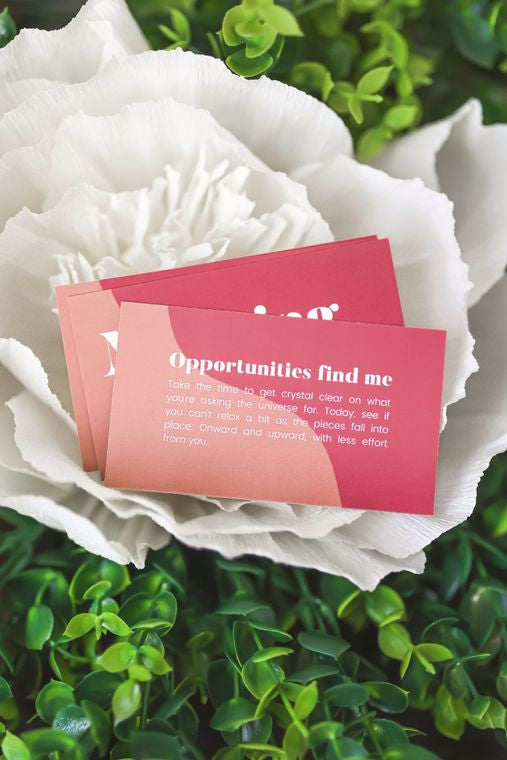 Morning Mantra Affirmation Cards For Self-Care