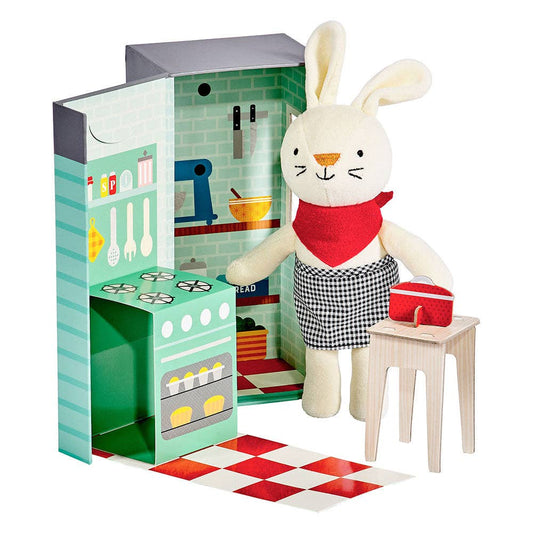 Rubie The Rabbit Animal Play Set - vibeboxshop