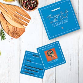 Things to do with Dad Bucket List Scratch Cards - vibeboxshop